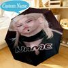 Custom Name Umbrella K-pop Idol Collage Umbrella 8-Frame for Travel, Camping, Casual Lightweight Portable, Essential for Family Gifts