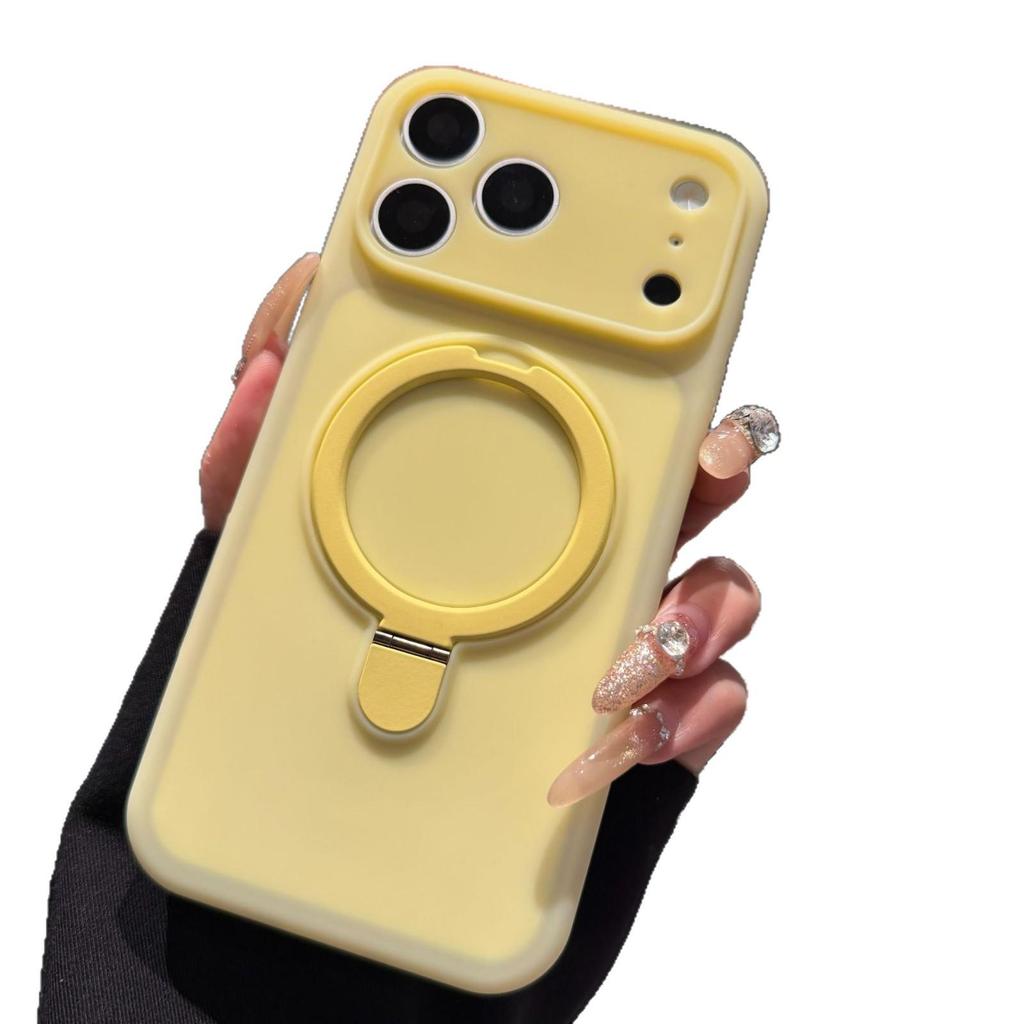 Precision Hole Phone Case for Apple 15Pro, 16Pro, 17Pro Max - Ice Cream Stand & Simple Solid Color Design