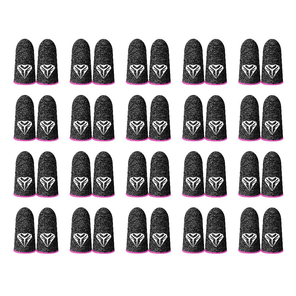 10/20Pairs Mobile Game Finger Cuffs for PUBG Breathable Gaming Finger Sleeve Anti-slip Fingertip Cover Touch Screen Finger Cots