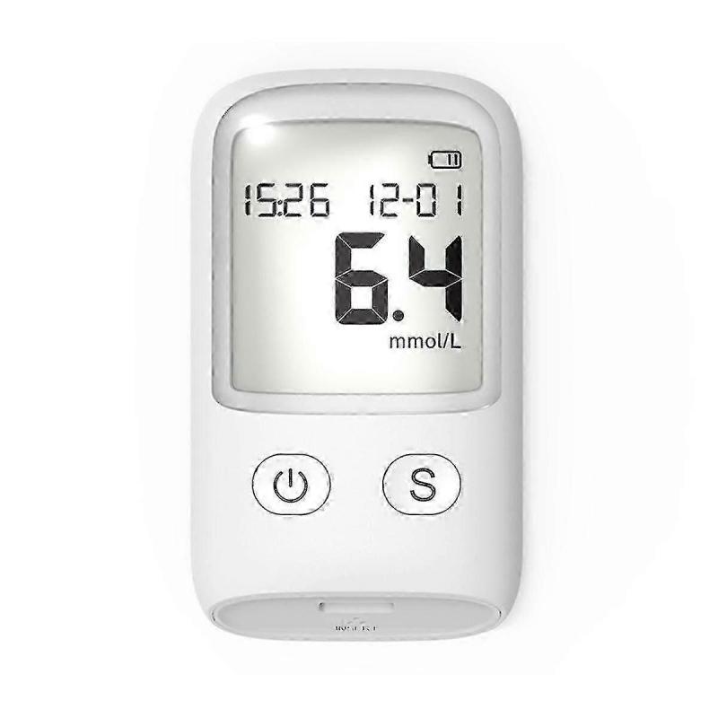 Tester di emoglobina Kit per test di emoglobina Glucometro Misura la glicemia, 50 test-Buono