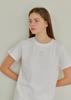 ANOETIC Anc Embroidery Logo Tee_White