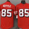 San Francisco 49ers 85 Kittle Shadow Red Regular 3rd Gen Football Jersey