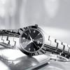 VA VA VOOM Ladies Quartz Watches Bracelet Watch For Women Business Casual Fashion Pointer Watch Wristwatches Bracelet Set Black Silver