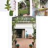 Exquisite 2x Artificial Wisteria Flower Vine Ideal For Elegant Indoor And Outdoor Decoration