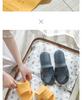 Unisex Non-slip Folding Bath Slippers for Home, Travel, and Hotels