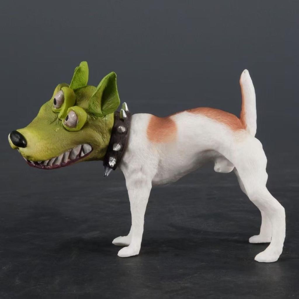 The Latest Popular Item Is A Limited Edition Peripheral Figurine Model For The Quirky Little Dog, A Trendy Desktop Ornament