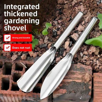 Stainless Steel Small Shovel for Digging Soil, Suitable for Planting Flowers, Vegetables and Gathering Wild Herbs. Gardening Shovel.