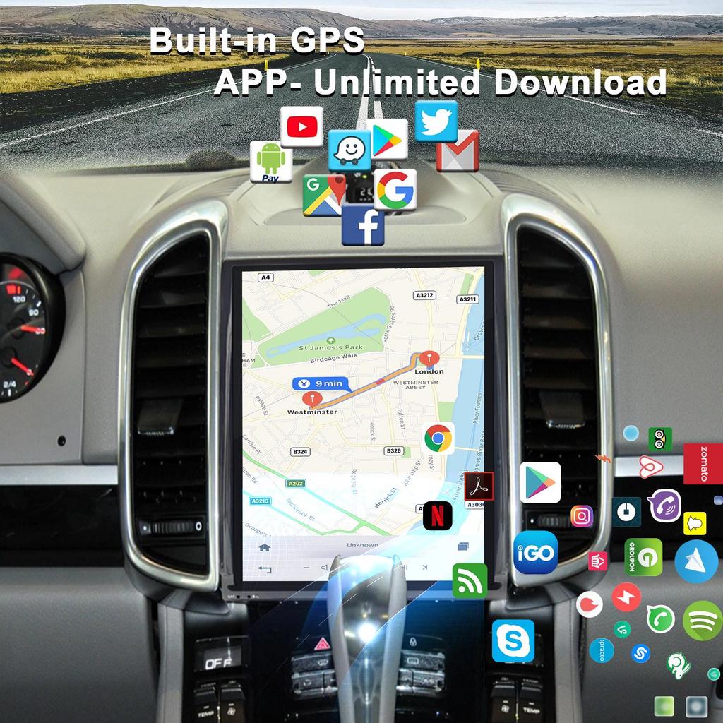 Android Multimedia Bluetooth Player for 2011-2016 Porsche Cayenne