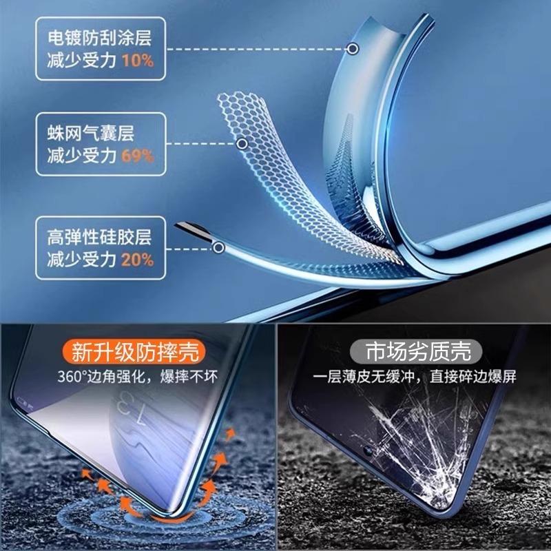 [Electroplating Soft Case] Applicable To Xiaomi Mi 11 Mobile Phone Case X New Pro Ultra-thin Transparent Silicone Anti-drop  Case for Men