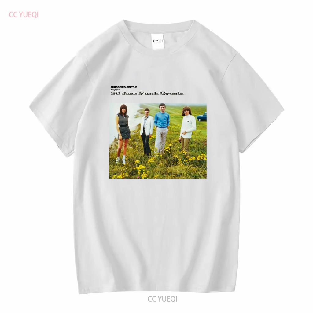 Throbbing Gristle Band Bring You Jazz Funk T Shirt All Size QX0136 long or short sleeves vintage Washed Stretched Slightly