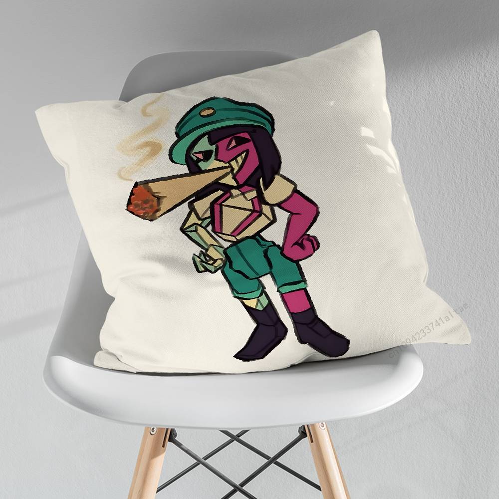 EENA Game DDream BBBQ Pillowcase for Sofa Room Office Decor Printing Merchandise AllMatch Cushion Cover