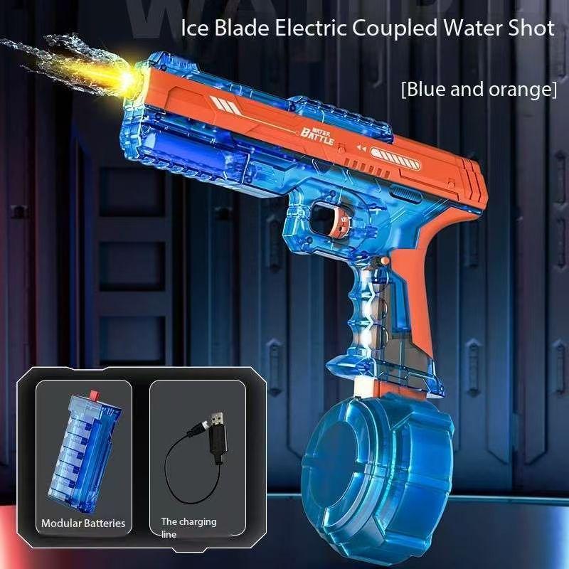 Non-Toxic New Summer Outdoor Beach Toy Water Guns Electric For Adults Powerful Squirt Automatic Water Suction Water Blasters For Kids Gift
