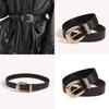 Fashion Womens Faux Leather Belt With Alloy Buckle For Street Style And Summer Outfits