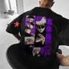 Jujutsu Kaisen Gojo Satoru Anime Manga T-Shirt Tee Herren Kostüme Polyester