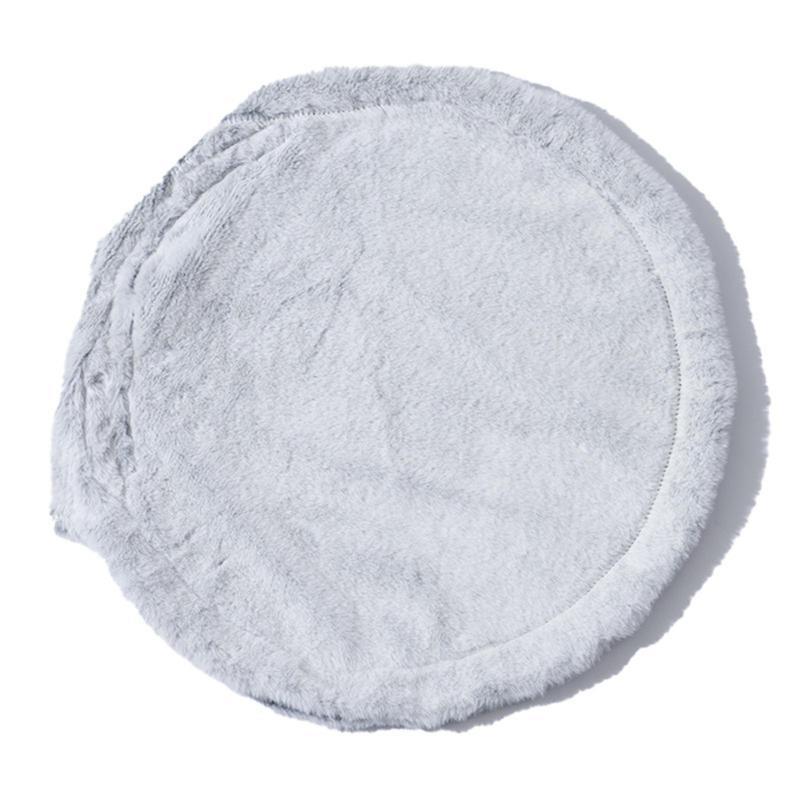 Adjustable Cat Bed Soft Faux Rabbit Fur Round Cover Cat Hammock Cat Bedding for Desk Mount Secure Fit