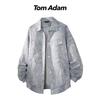 TOM ADAM 2025 Autumn Loose Fit Tie-Dye Workwear Jacket