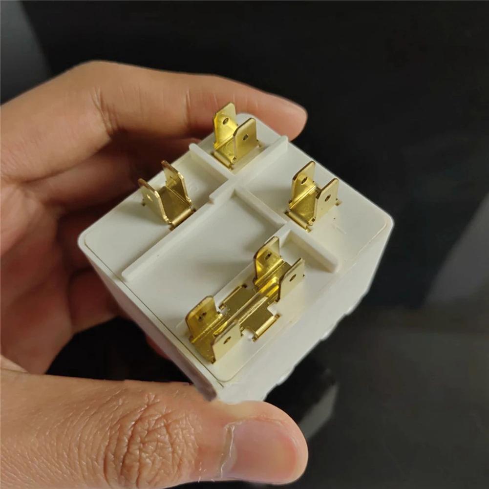 1pc HLR3800-4G3D Replacement Relay Starter 5Pin For Air Conditioner Refrigerator Compressor Accessories
