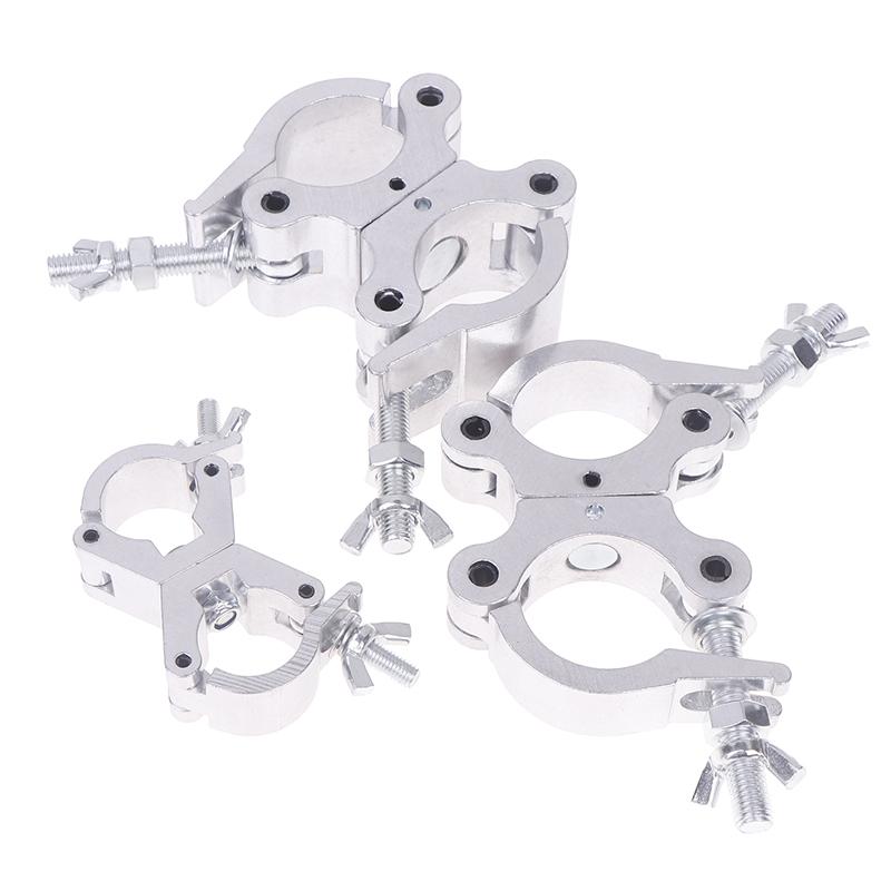 Aluminum Alloy Double Ring Buckle Stage Lights Clamp Clip Bracket 18-21Mm 38-52Mm Light Clamps Quick Release Lamp Hanger Hooks
