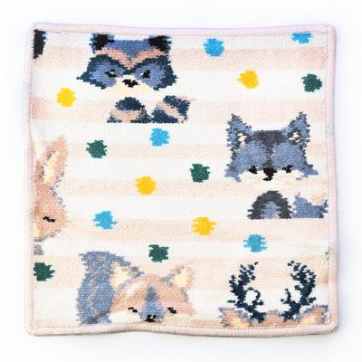 Mouchoir essuie-mains FEILER pour femme 25 cm x 25 cm Motif bois [Article]