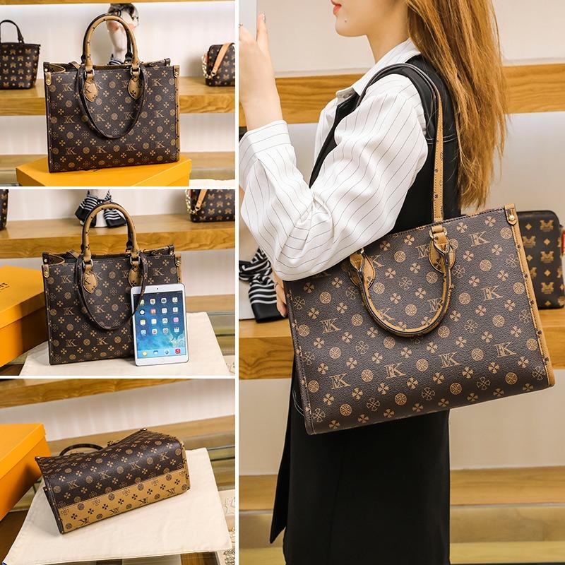 Bag Women's Autumn and Winter New Shoulder Large Capacity Tote Bag High Sense Portable Large Bag Women's Versatile Messenger Bag