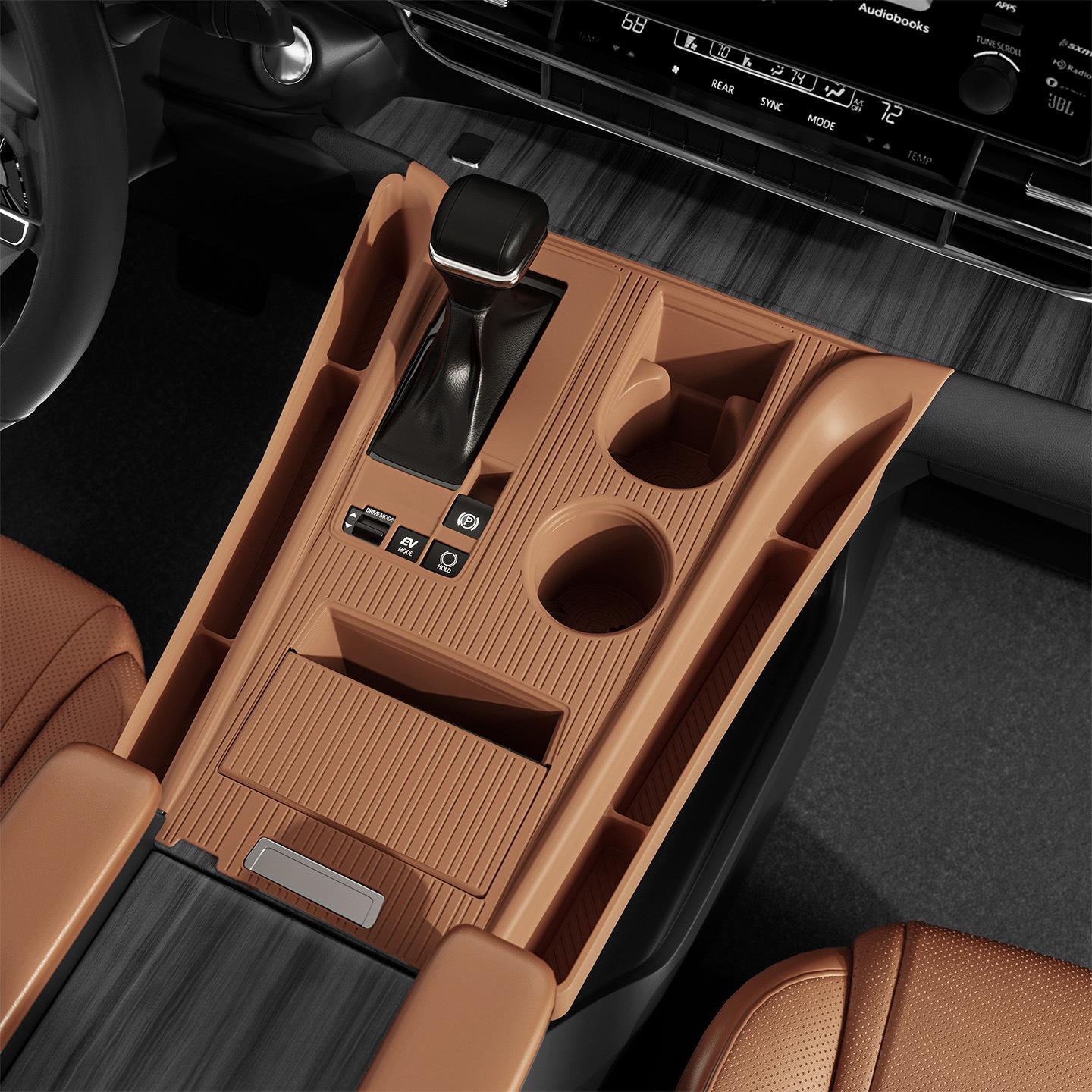 Toyota Sienna Grandvia Integrated Silicone Anti-Slip Central Control & Cup Holder Mat