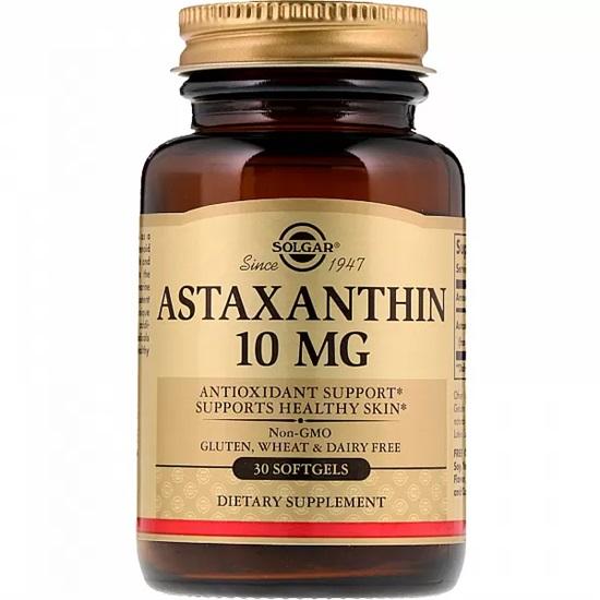 

Solgar - Astaxanthin, 10 mg, 30 Softgels