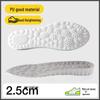 Men's Invisible EVA Height Boost Insoles - Full Pad, Non-Collapsing, Comfortable, Hard Sole.