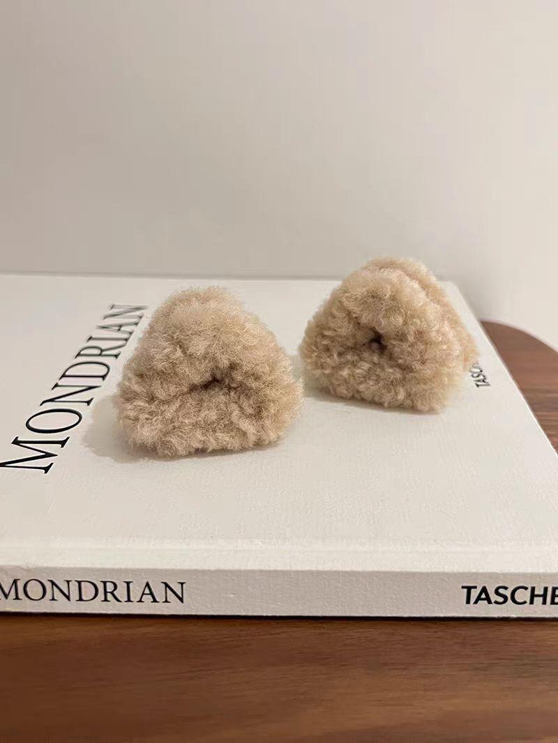 

Плюшевые заколки для волос с кошачьими ушками для женщин и младенцев - Милые заколки-крабы в стиле принцессы