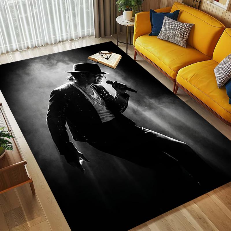 Michael Performance Living Room Nonslip Area Rug Soft Carpet For Bedroom Gameoom Playroom Sofa Office Home Decor Doormat