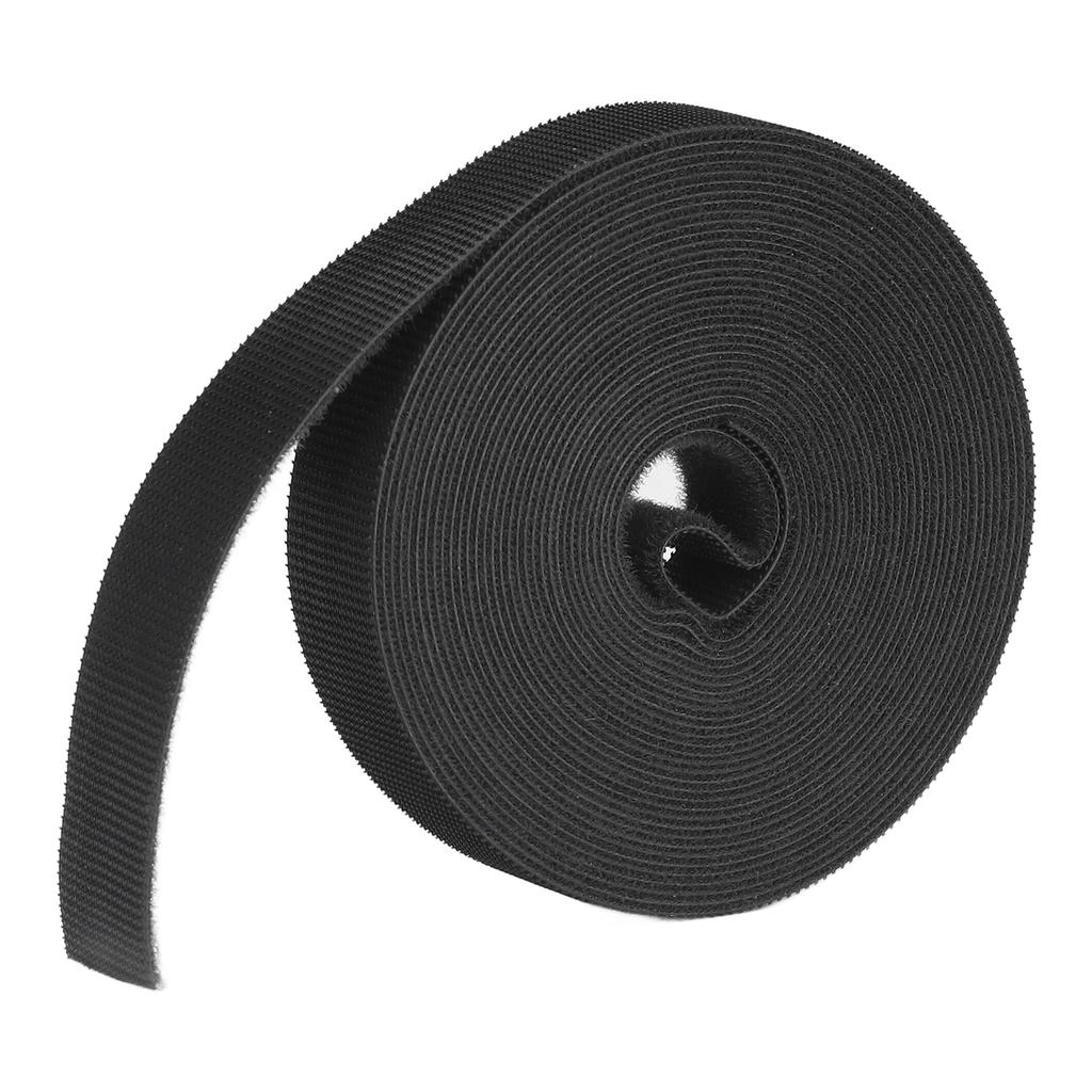 Klettband-Kabelbinder Mehrzweck Wiederverwendbare Befestigung Nylonband für Kabelmanagement 5 Meter   16.4ft