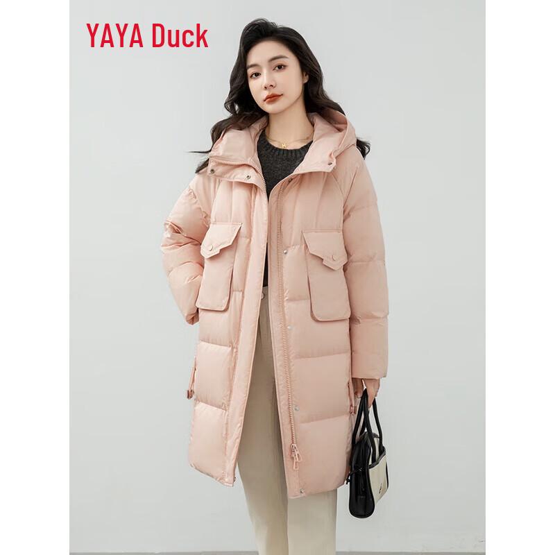 

Женский пуховик YAYA средней длины приталенного силуэта YE3B635645L L