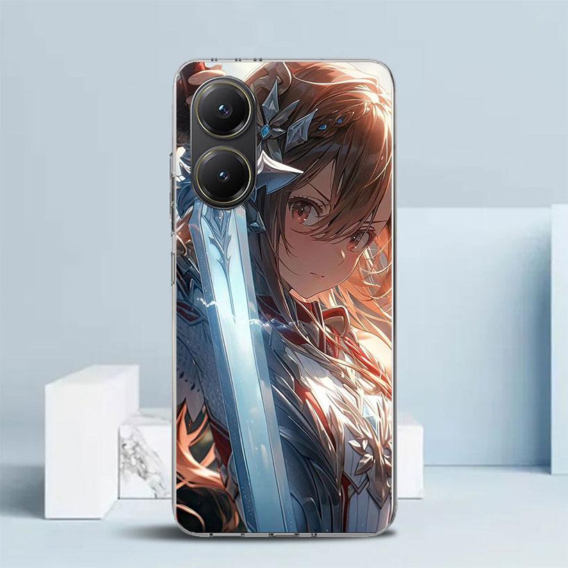 

Sword Art Online Yuuki Asuna Phone Case For Xiaomi Poco F7 Ultra X5 X6 X7 Pro M7 Redmi 15C 15 13C 13 12C 12 10C 10 10A 9 9C 9A 9 Xiaomi Poco F7