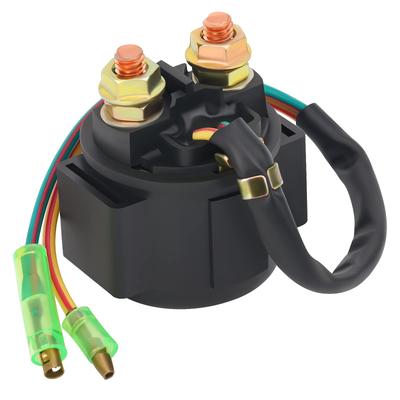 21164-005 Universal Motorcycle Starter Relay Solenoid Cell Motor Switch Replacement Repair for Kawasaki KLT200/KLT250/KZ200