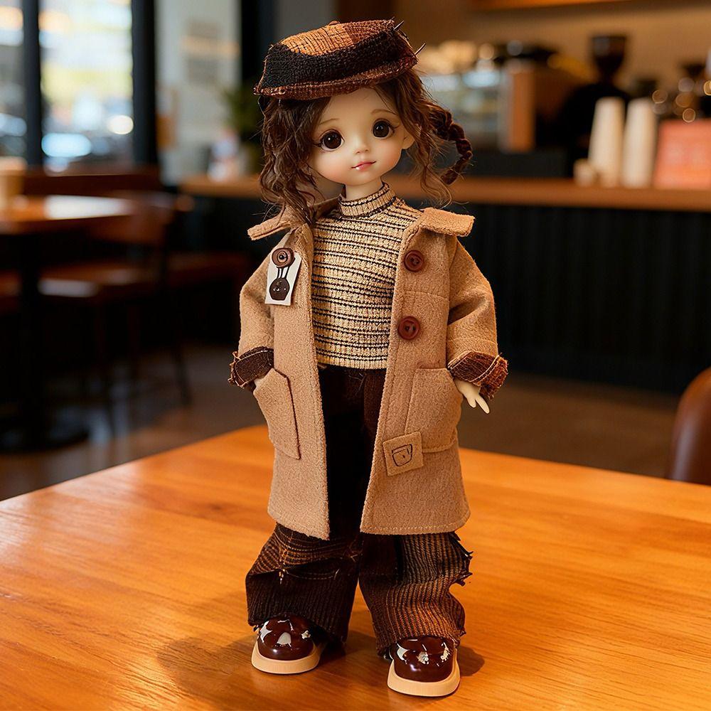 30cm Size Doll Casual Set 1/6 Scale Doll Clothes New Collection BJD Doll Dress  For Girls