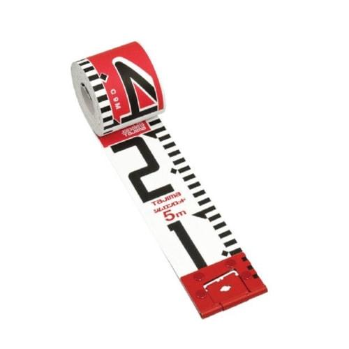 TAJIMA Shimron Rod, 60mm Wide, 10m Long, 20cm Double-Sided Red and White, SYR-10P