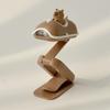 Cartoon Capibara Reading Light Adjustable Battery Powered Mini Capibara Folding Desktop Lamp Creative Portable