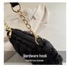 2024 Pleated Cloud Bubble Shoulder Bag - Trendy Korean Down Cotton Underarm Design