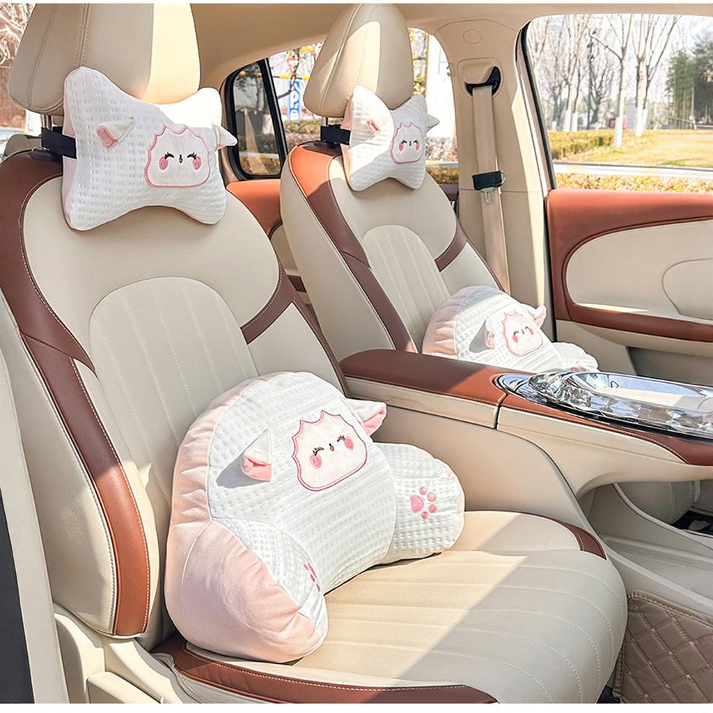 Car Headrest Car Pillow Car Driving Seat Memory Foam Lumbar Support Car A Pair Of Car Pillow Neck Pillow