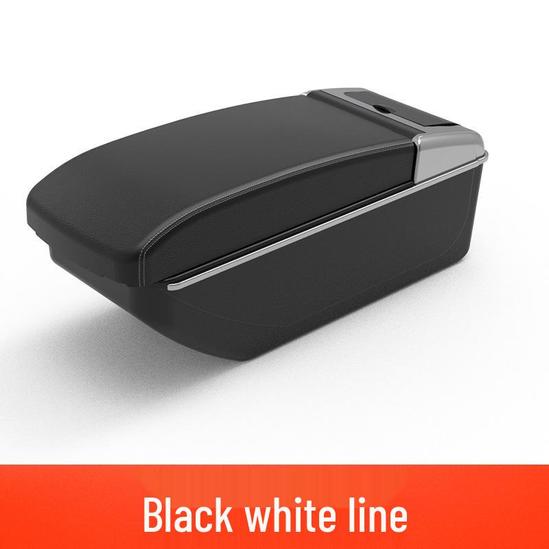 Ford Fiesta Armrest Box for Sedan & Hatchback - Compatible with New & Old Models, Modification Accessory