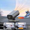 12V Portable Car Heater Car Defroster with Fan 2 in 1 Windshield Defroster with Suction Holder for Vehicle Truck Window Winter