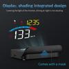 HUD 3.8 Inch GPS Car Head Up Display Speed Alarm Compass Windshield Projector Speedometer HUD Via GPS Satellites