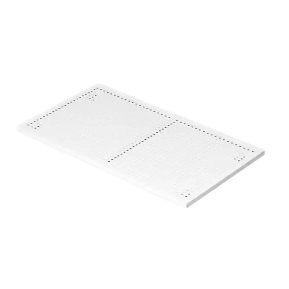 Передвижная обувница из нержавеющей стали на колесиках Организуйте свой вход Нержавеющая сталь 4131 см Черный Белый Домашние детали для хранения белый 15080₽