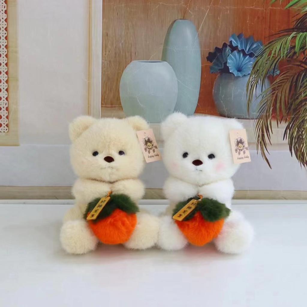 New Year Bear Doll Teddy Bear Doll Plush Toy Birthday Gift Girl Hug Bear Grab Machine Doll