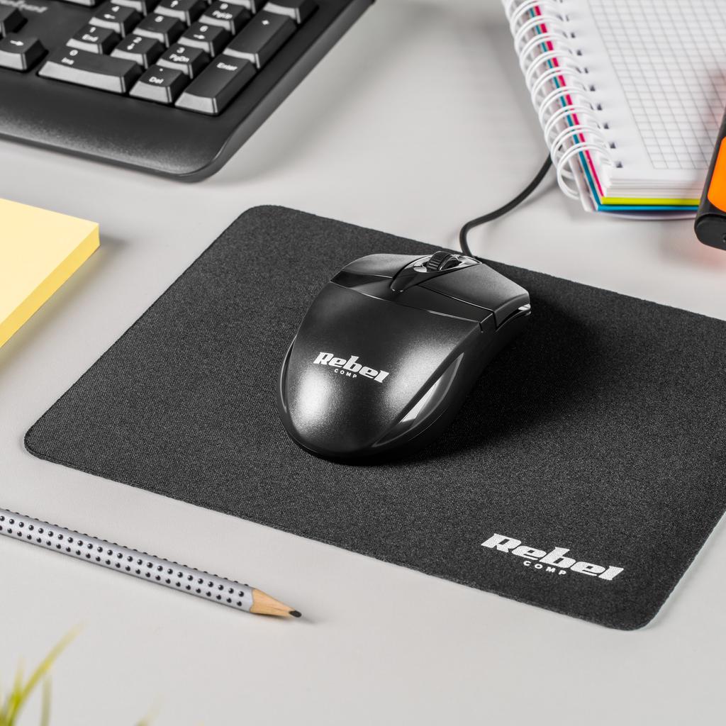 Mouse pad 21x18cm Rebel