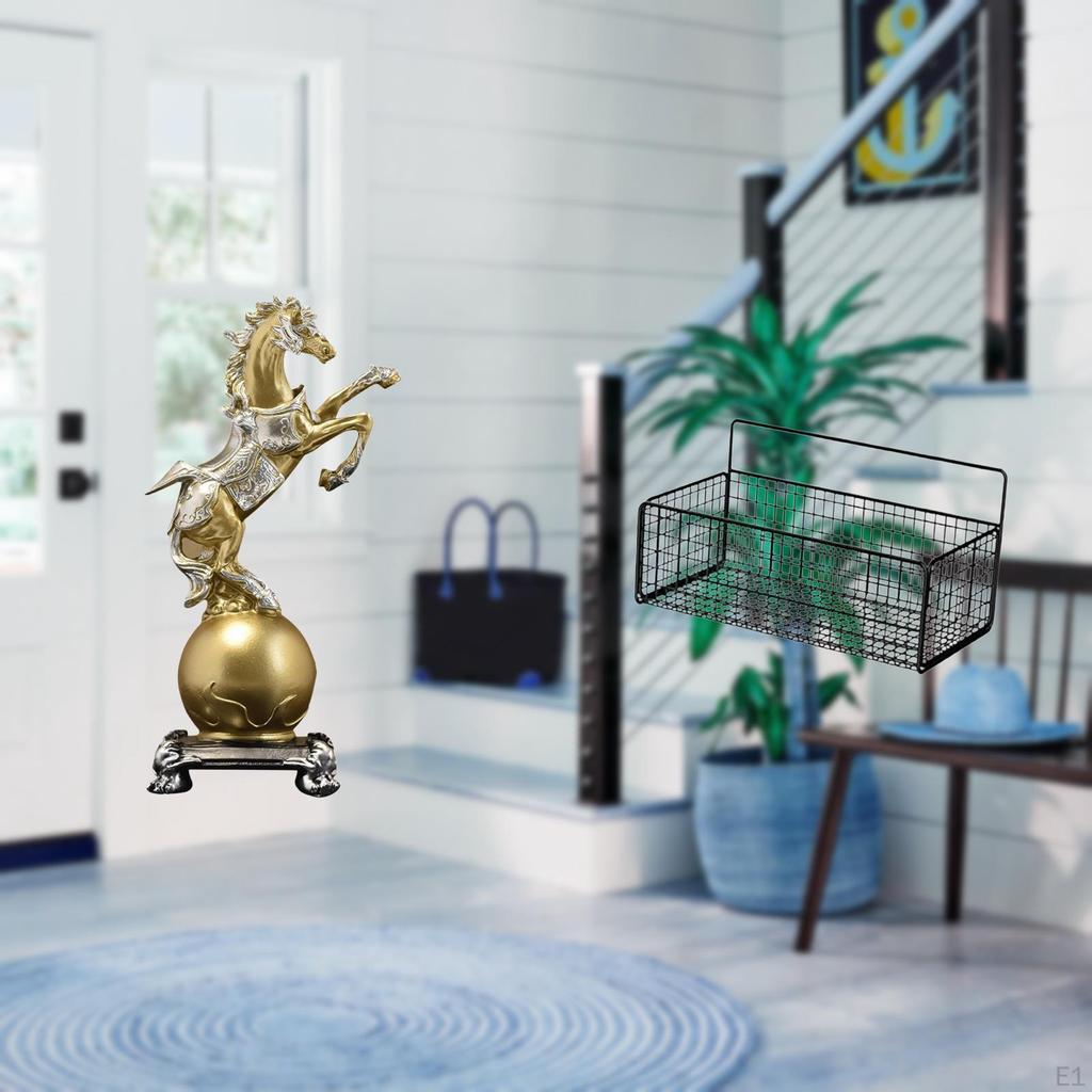 Collectible Resin Decorative Figurine Modern Statue for Centerpiece Shelf Wall Hanging Baskets
