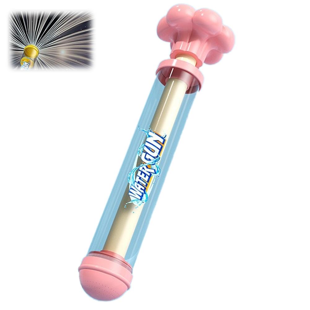 Pull-Back Water Gun With Flower Spray Toy For Kids Outdoor Play Summer Pool Beach Lawn Games Interactive Toy