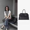 THE * ROW star with the same Margaux 15 inch handbag old money wind tote bag leather big bag suede bag