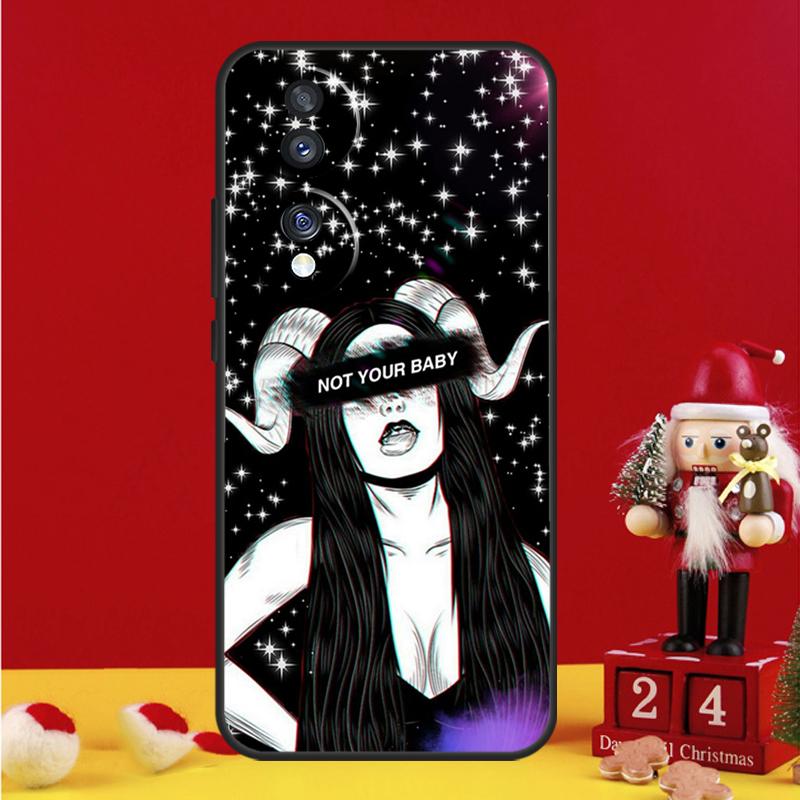 Aesthetic Devil Woman Bad Girl Case For Honor Magic 7 6 8 Pro Honor Win X9a X9b X9c X9d X8c X8b 50 70 90 200 400 Lite Cover