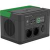 Bärbar strömenhet - APC - 330W - 328Wh Litiumjon - LCD-skärm - 2 Schuko-uttag - 4 USB-portar