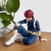 My Hero Academia Anime Collection Asui Tsuyu Action Figure Todoroki Shoto Midoriya Izuku Figurine Statue Gift 9-11.5cm